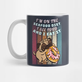 Pug Life: The Seafood Diet Mug